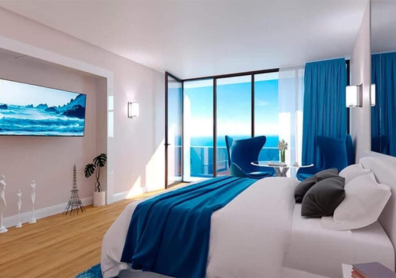 Delux Sea View Aparthotel In Orbi City Batumi Esterno foto