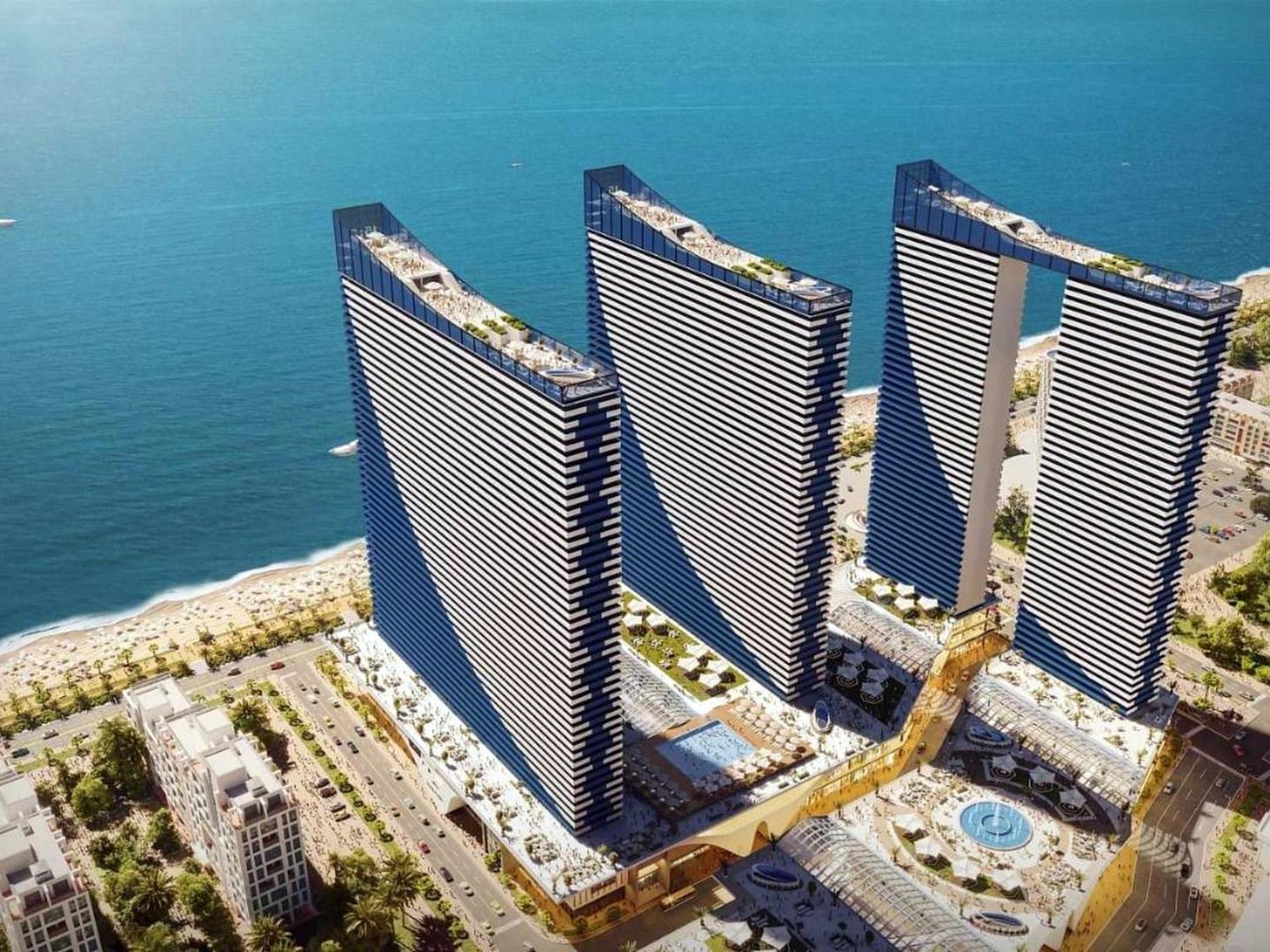 Delux Sea View Aparthotel In Orbi City Batumi Esterno foto