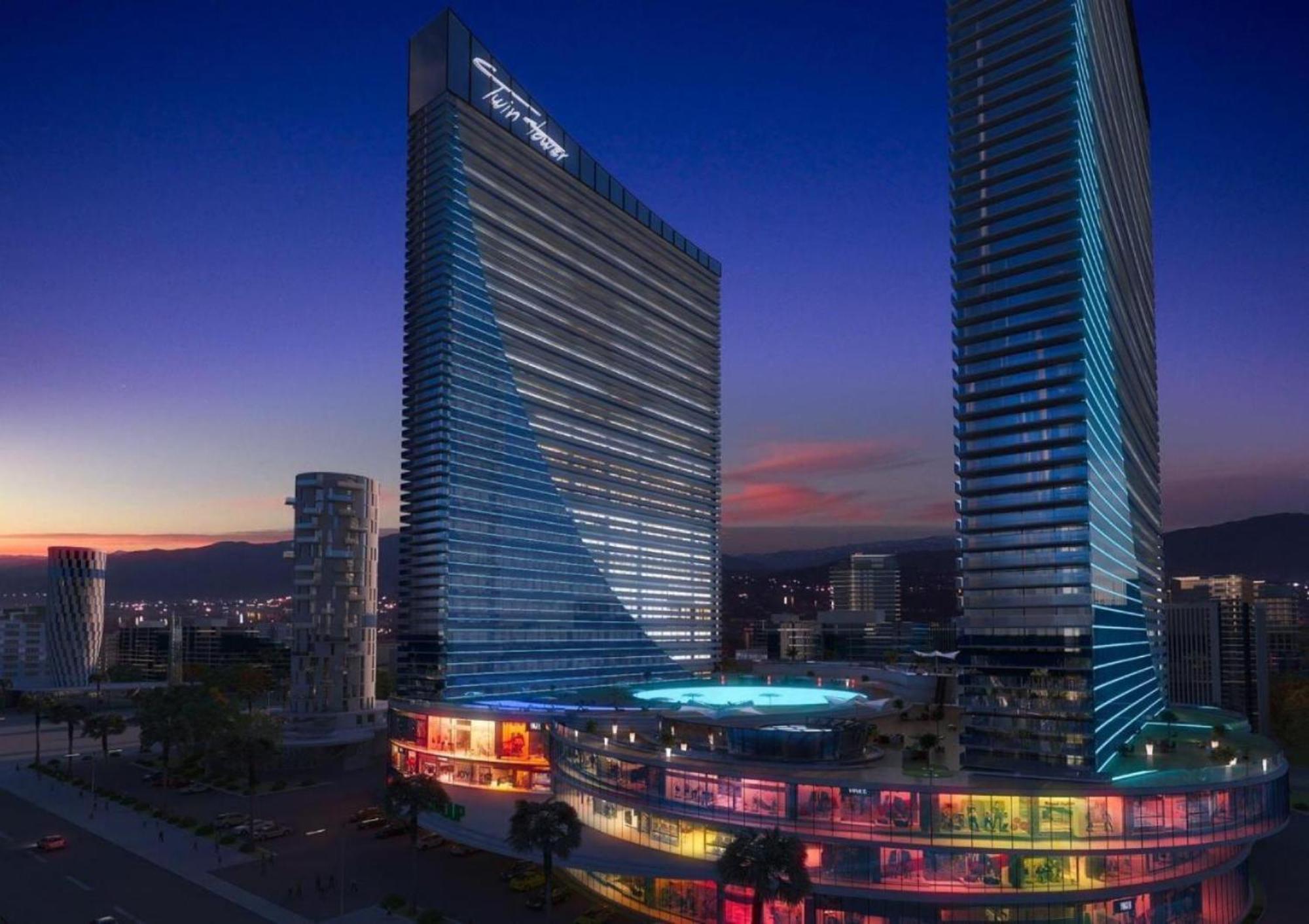 Delux Sea View Aparthotel In Orbi City Batumi Esterno foto