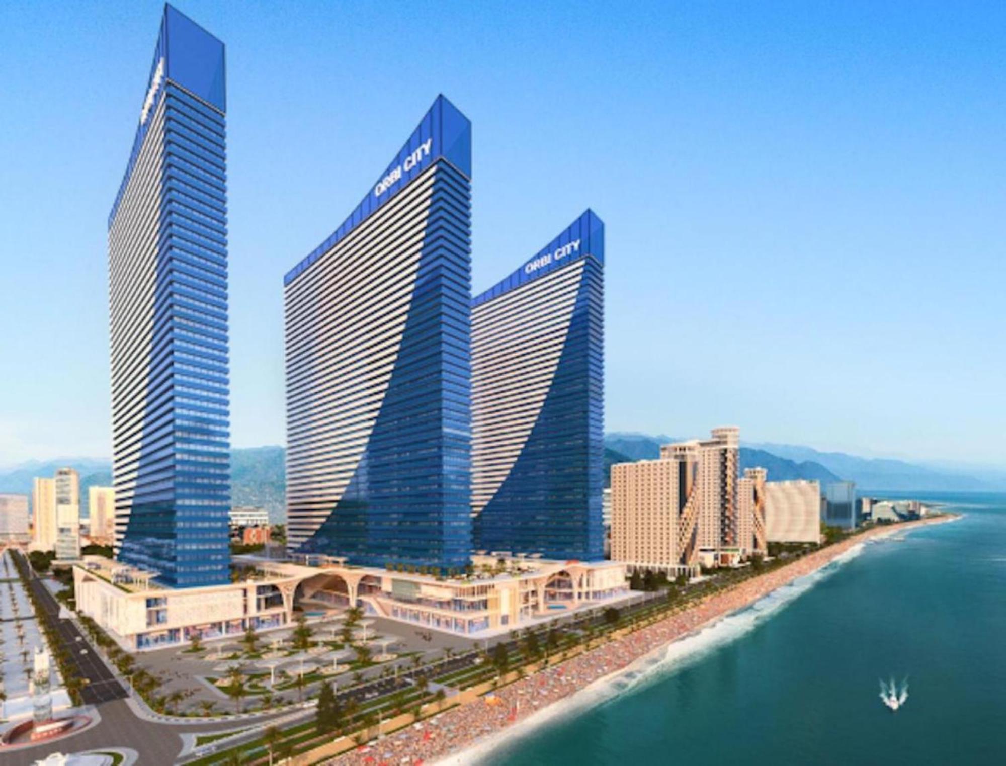 Delux Sea View Aparthotel In Orbi City Batumi Esterno foto