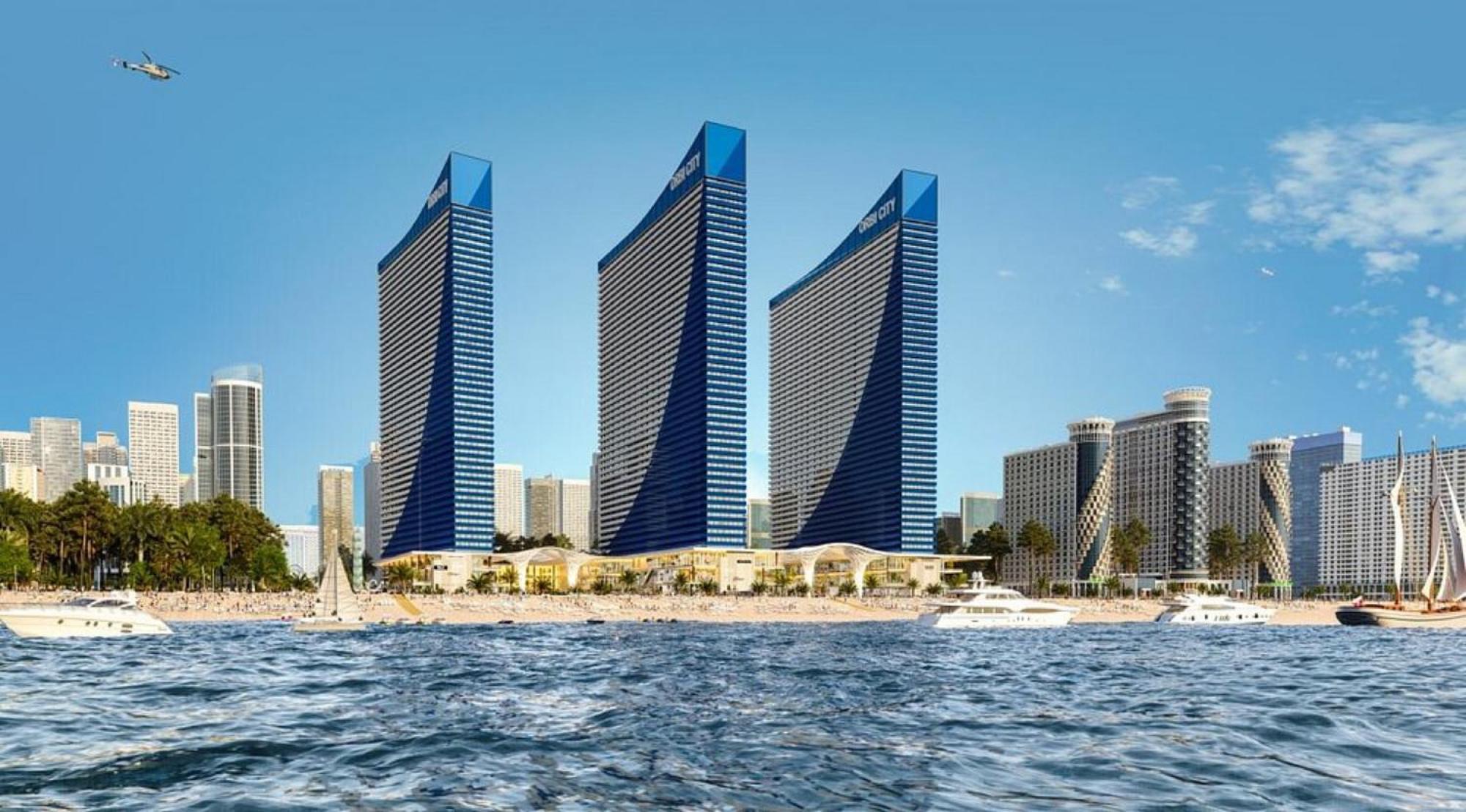 Delux Sea View Aparthotel In Orbi City Batumi Esterno foto